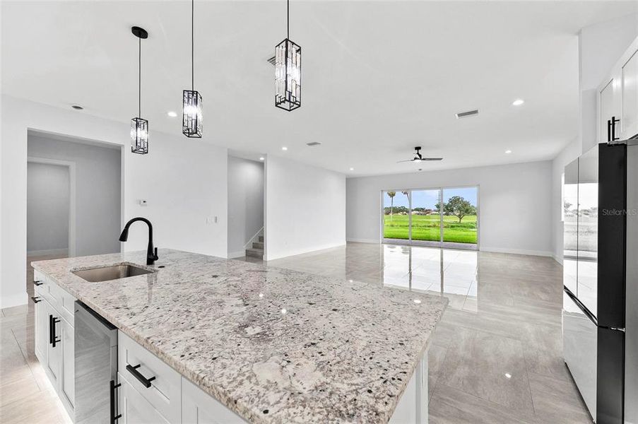 Furnished interior view inside a new home in , Palmetto (Image 12).