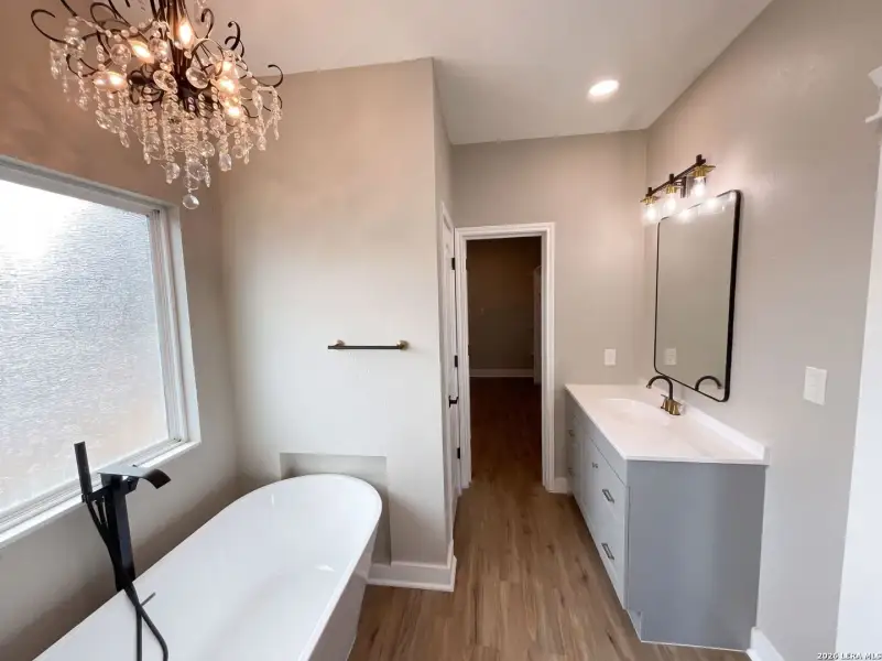 Furnished interior view inside a new home in , Lytle (Image 10).