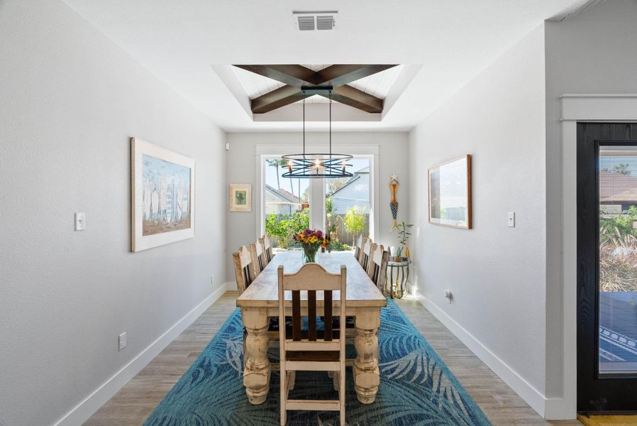 Furnished interior view inside a new home in , Corpus Christi (Image 10).