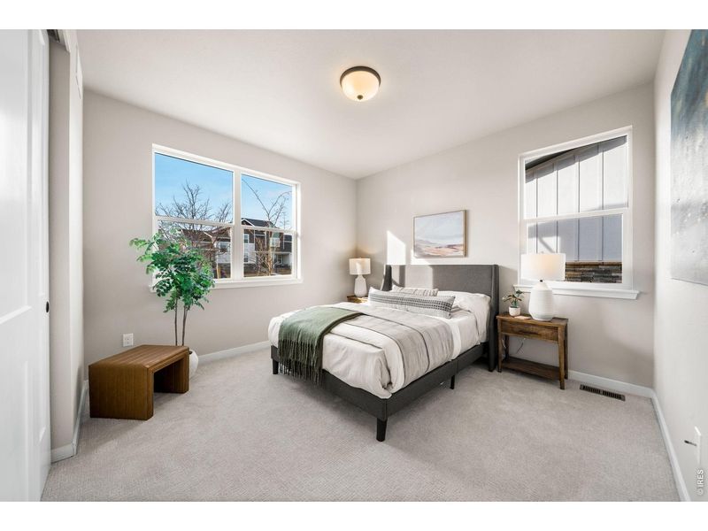 Furnished interior view inside a new home in , Fort Collins (Image 21).