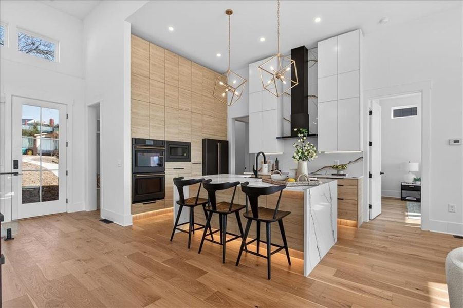 Furnished interior view inside a new home in , Canton (Image 15).