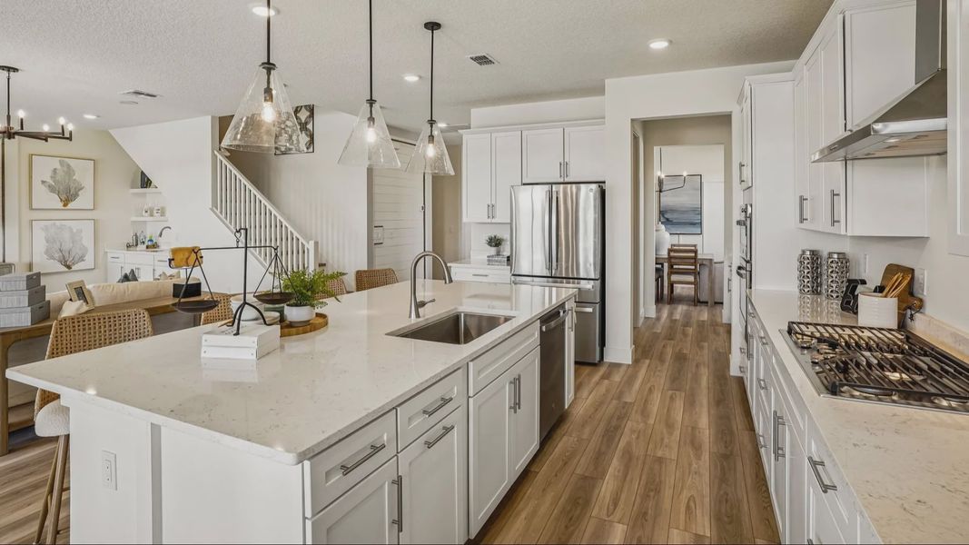 Oleander Floor Plan Kitchen by DRB Homes in Ardisia Park in New Smyrna Beach, FL