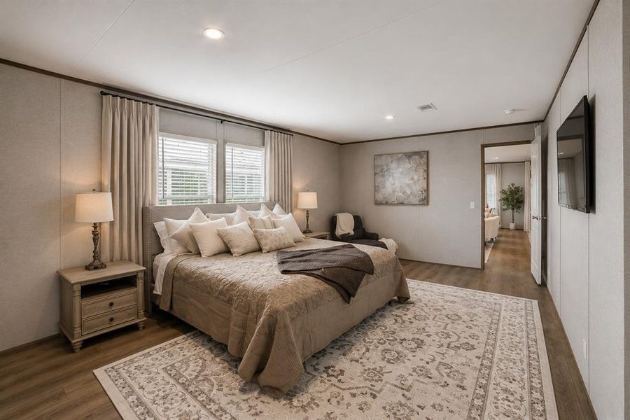 Furnished interior view inside a new home in , Poolville (Image 27).