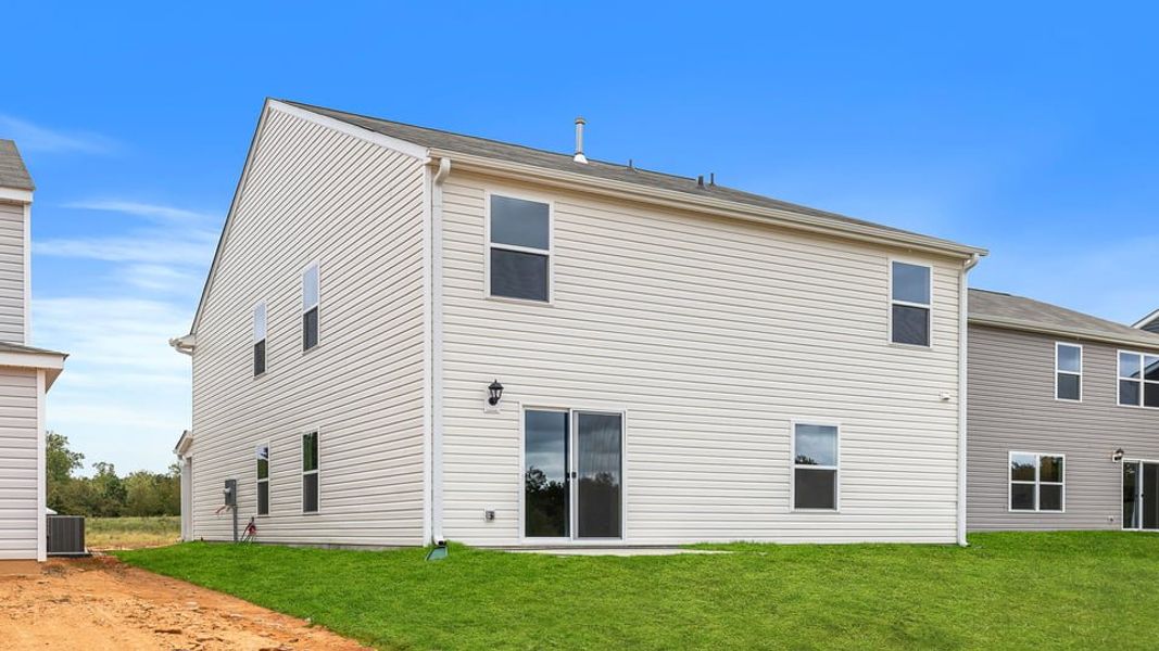 Exterior details and patio area of a home in Cloverdale Hills, Piedmont (Image 4). Exterior details and patio area of a home in Cloverdale Hills, Piedmont (Image 4).