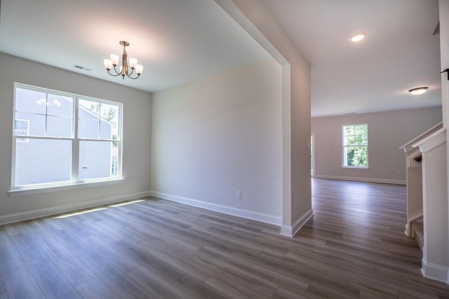 Spacious, unfurnished interior of a new home in Cottages at Piper Village, Trinity (Image 18). Spacious, unfurnished interior of a new home in Cottages at Piper Village, Trinity (Image 18).
