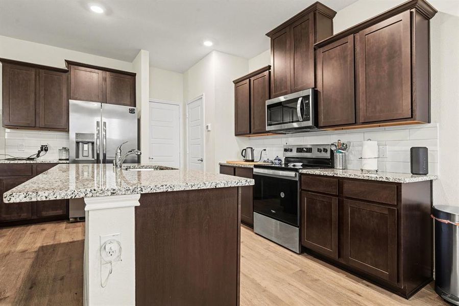 Furnished interior view inside a new home in , Anna (Image 26).