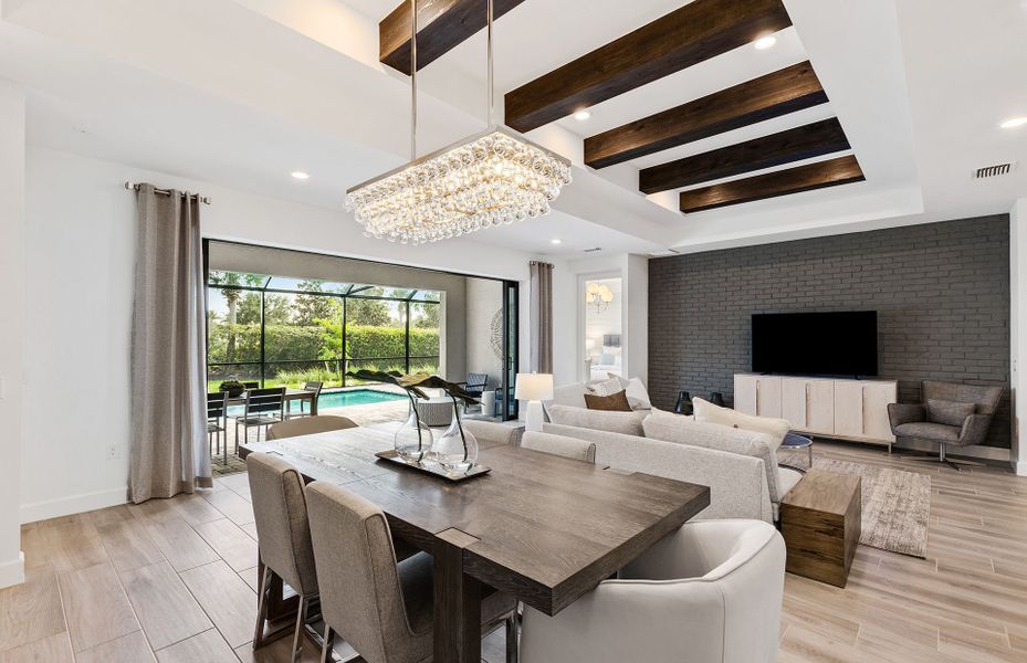 Furnished interior view inside a new home in Terreno, Naples (Image 8). Furnished interior view inside a new home in Terreno, Naples (Image 8).