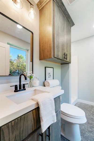 Furnished interior view inside a new home in , Paris (Image 4).