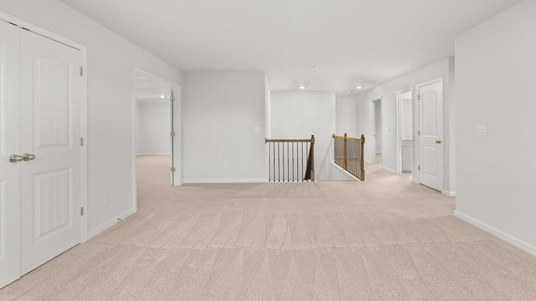 Spacious, unfurnished interior of a new home in Butner Estates, South Fulton (Image 26).