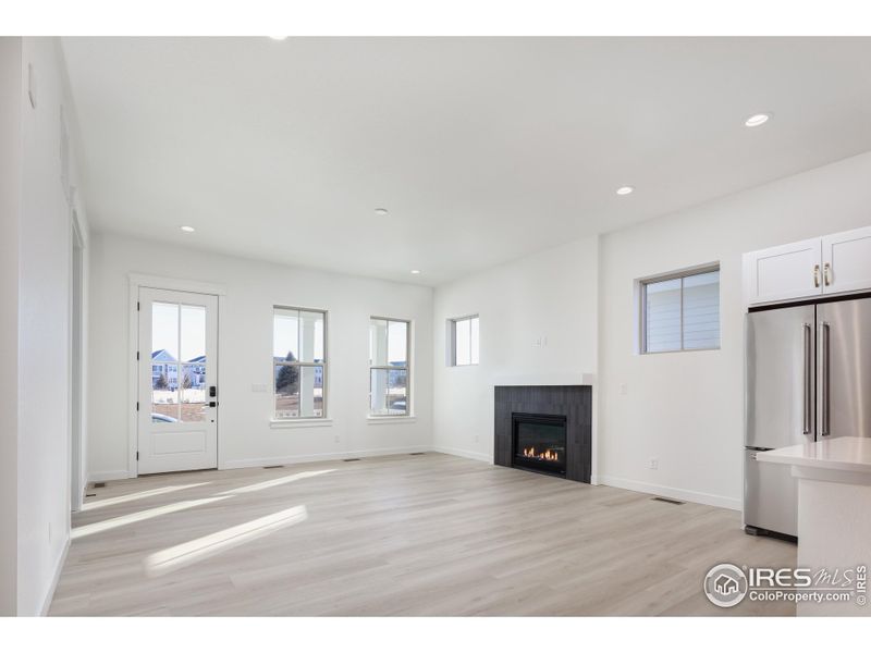 Living Room Faces the Main Park of Westerly Living Room Faces the Main Park of Westerly