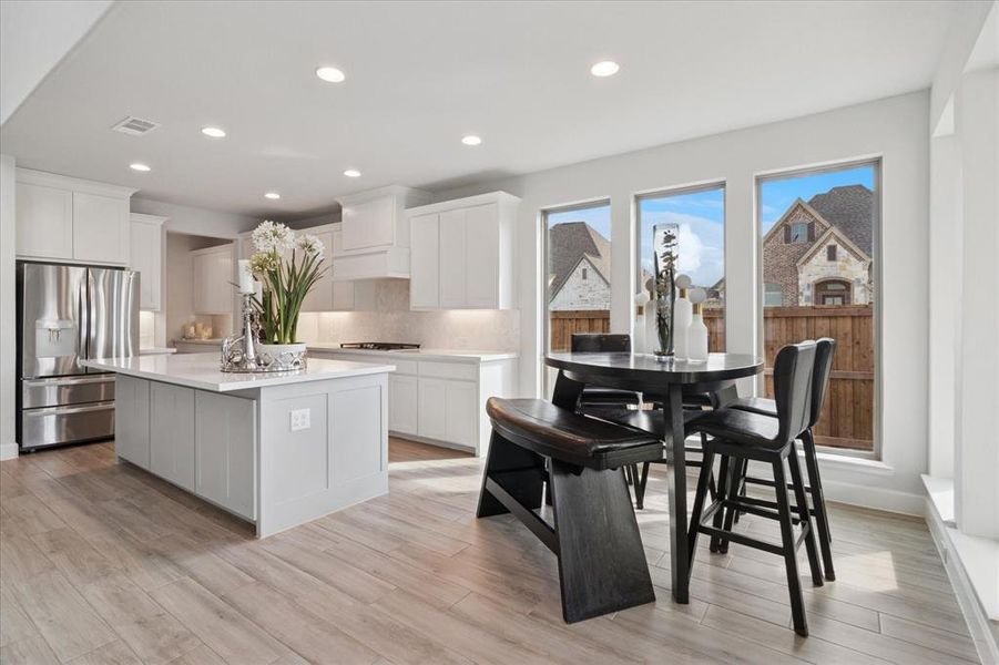 Furnished interior view inside a new home in , Little Elm (Image 22).