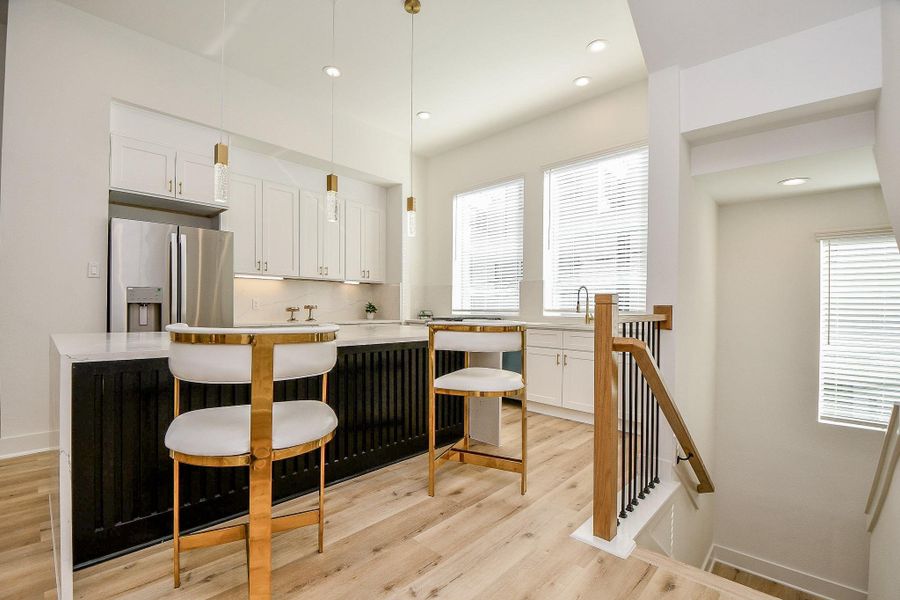 Furnished interior view inside a new home in , Houston (Image 5).