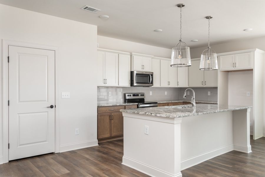 Representative furnished interior of a home built from the The Camden by Greentech Homes LLC in The Thicket at Sedman Hills, Hixson (Image 4).