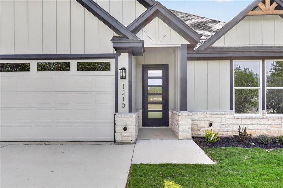 Exterior details and patio area of a home in , River Oaks (Image 3). Exterior details and patio area of a home in , River Oaks (Image 3).