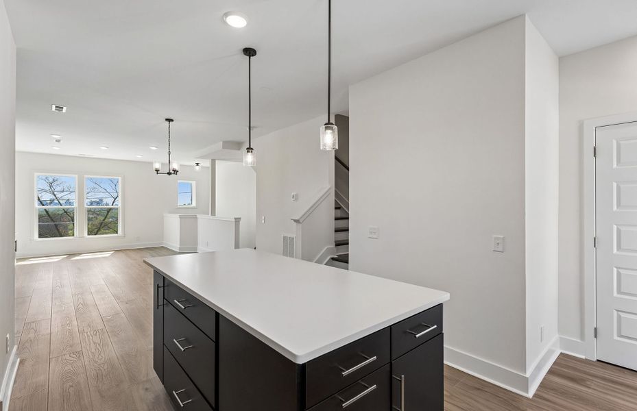 Furnished interior view inside a new home in Skyline, Nashville (Image 7).
