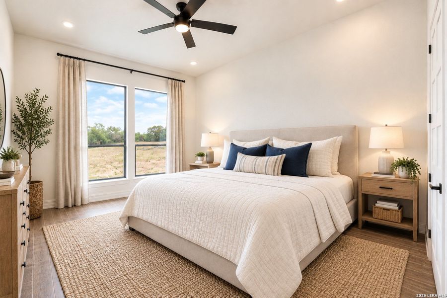 Furnished interior view inside a new home in , Floresville (Image 5).