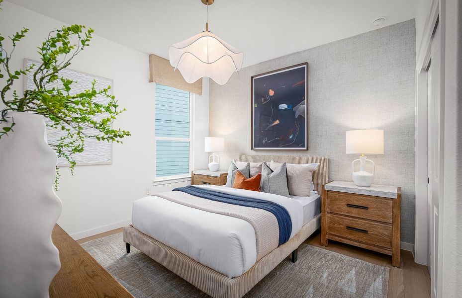 Representative furnished interior of a home built from the Hallmark by Del Webb in Sun City Texas, Georgetown (Image 13).