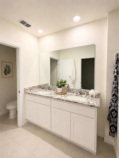 Furnished interior view inside a new home in Villamar, Winter Haven (Image 8).