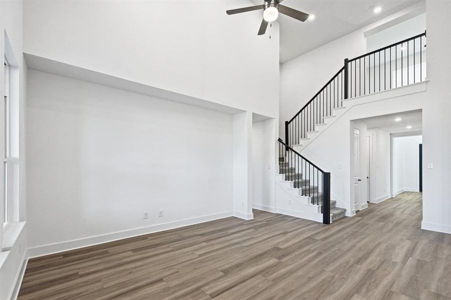 Spacious, unfurnished interior of a new home in Waterscape: 50ft. lots, Royse City (Image 12).