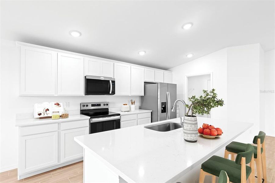 Furnished interior view inside a new home in , Port Charlotte (Image 8).