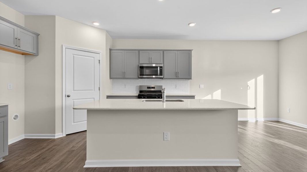 Furnished interior view inside a new home in Honeycutt Oaks, Angier (Image 6).