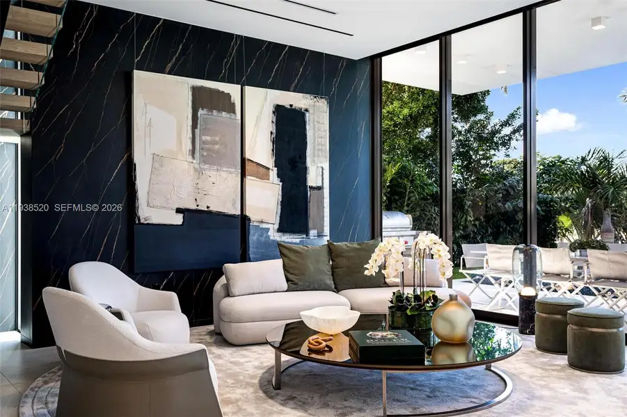 Furnished interior view inside a new home in , North Miami (Image 7).