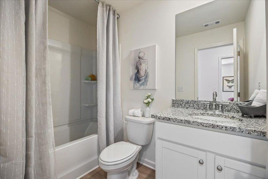 Furnished interior view inside a new home in , Conyers (Image 15).