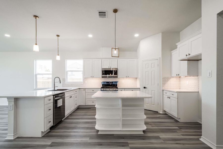 Plenty of counter space