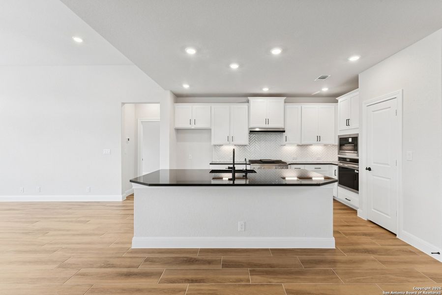 Furnished interior view inside a new home in Davis Ranch 50', San Antonio (Image 5).