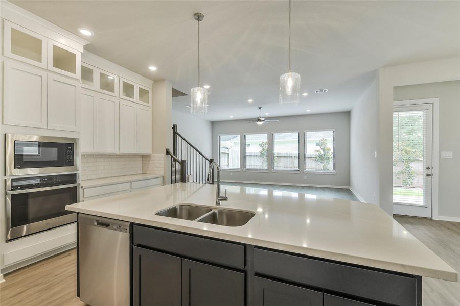 Furnished interior view inside a new home in Summer Place  35', Montgomery (Image 6).