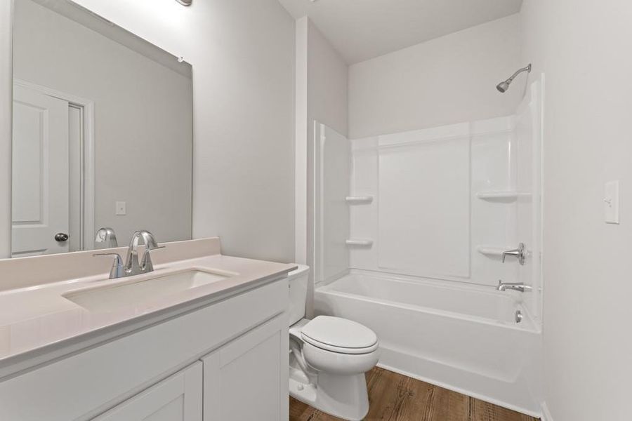 Furnished interior view inside a new home in Oakhurst Manor, McDonough (Image 3). Furnished interior view inside a new home in Oakhurst Manor, McDonough (Image 3).