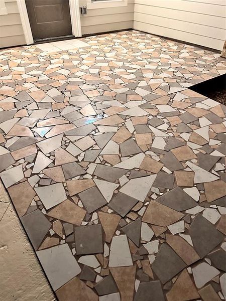 Close-up of interior finishes inside a home in , Marlin (Image 7).