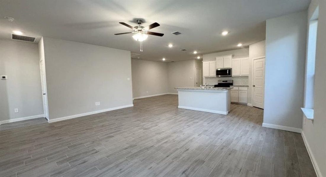Spacious, unfurnished interior of a new home in The Canyons, Keene (Image 11). Spacious, unfurnished interior of a new home in The Canyons, Keene (Image 11).