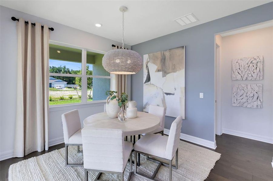 Furnished interior view inside a new home in EverBe, Orlando (Image 27). Furnished interior view inside a new home in EverBe, Orlando (Image 27).