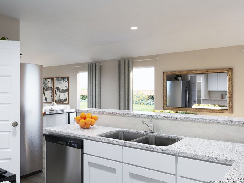 Furnished interior view inside a new home in Abbott Place, St. Hedwig (Image 15). Furnished interior view inside a new home in Abbott Place, St. Hedwig (Image 15).