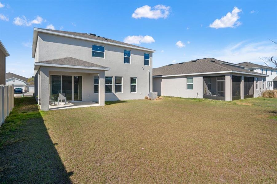 Exterior details and patio area of a home in , Wesley Chapel (Image 23).