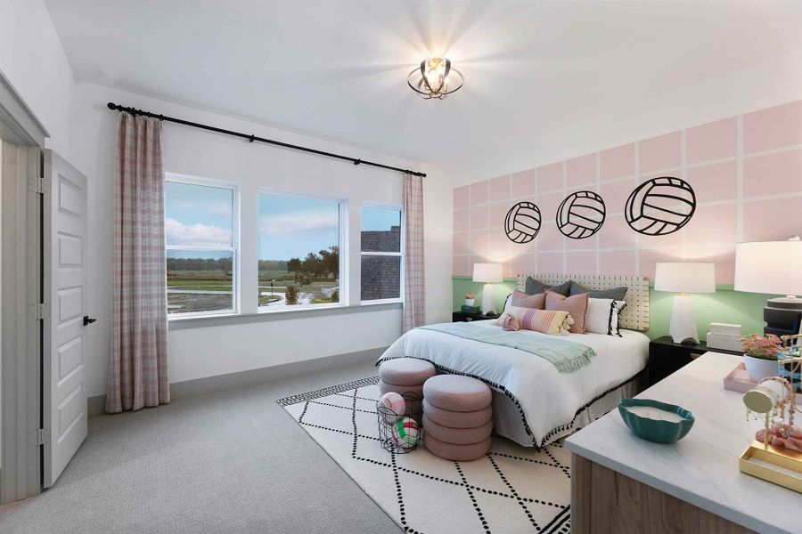 Representative furnished interior of a home built from the The Mozart by David Weekley Homes in Briarley, Montgomery (Image 4). Representative furnished interior of a home built from the The Mozart by David Weekley Homes in Briarley, Montgomery (Image 4).