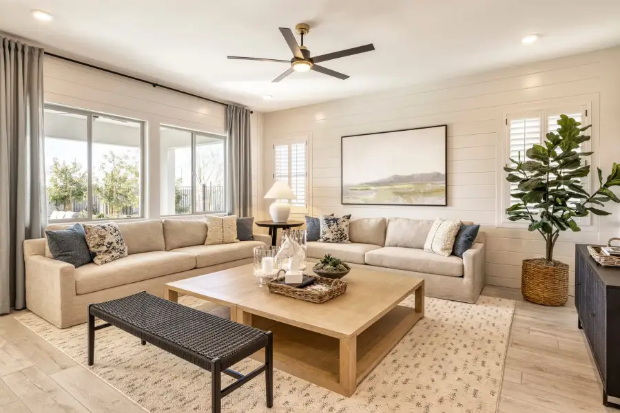 Furnished interior view inside a new home in Terraza, San Tan Valley (Image 10).