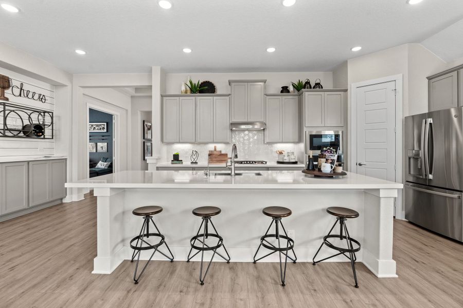 Furnished interior view inside a new home in Esperanza – New Phase Now Selling, Boerne (Image 16). Furnished interior view inside a new home in Esperanza – New Phase Now Selling, Boerne (Image 16).