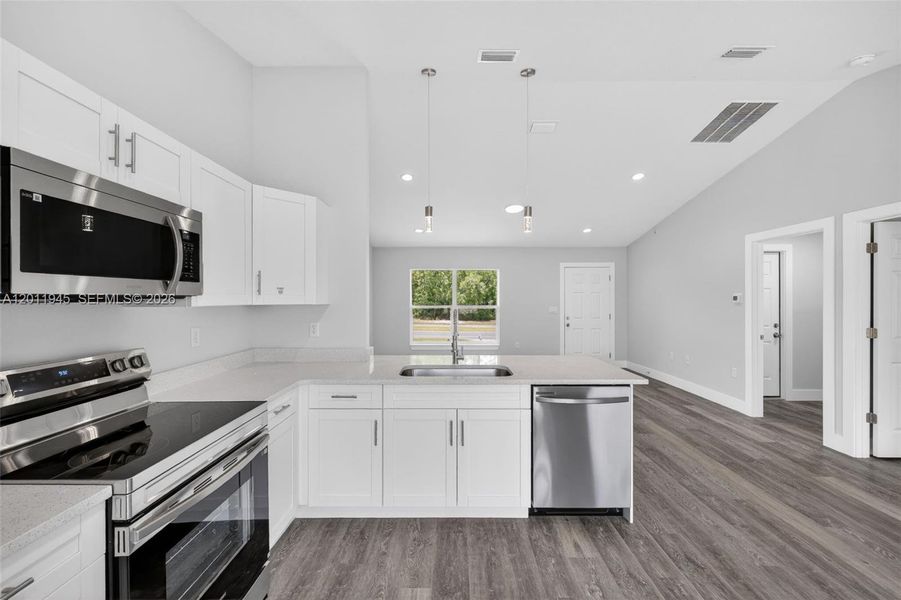 Furnished interior view inside a new home in , Ocala (Image 4).