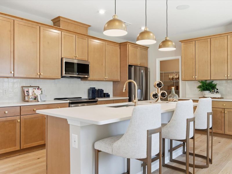 Representative furnished interior of a home built from the Fisher by Tri Pointe Homes in Ellis Townes, Charlotte (Image 12). Representative furnished interior of a home built from the Fisher by Tri Pointe Homes in Ellis Townes, Charlotte (Image 12).