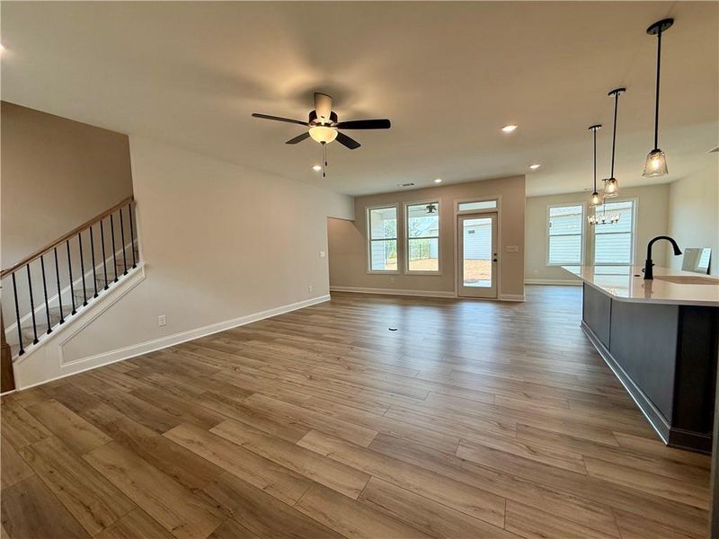 Spacious, unfurnished interior of a new home in , Hiram (Image 29).