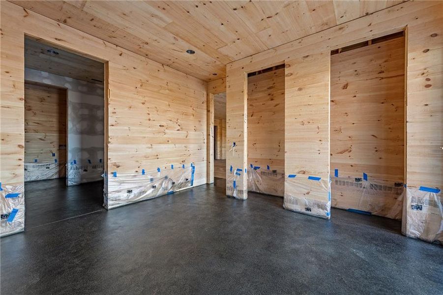 In-progress construction of a new home in , Blue Ridge, GA (Image 14).