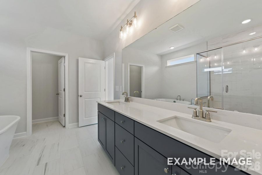 Furnished interior view inside a new home in Windgate, Mooresville (Image 11).