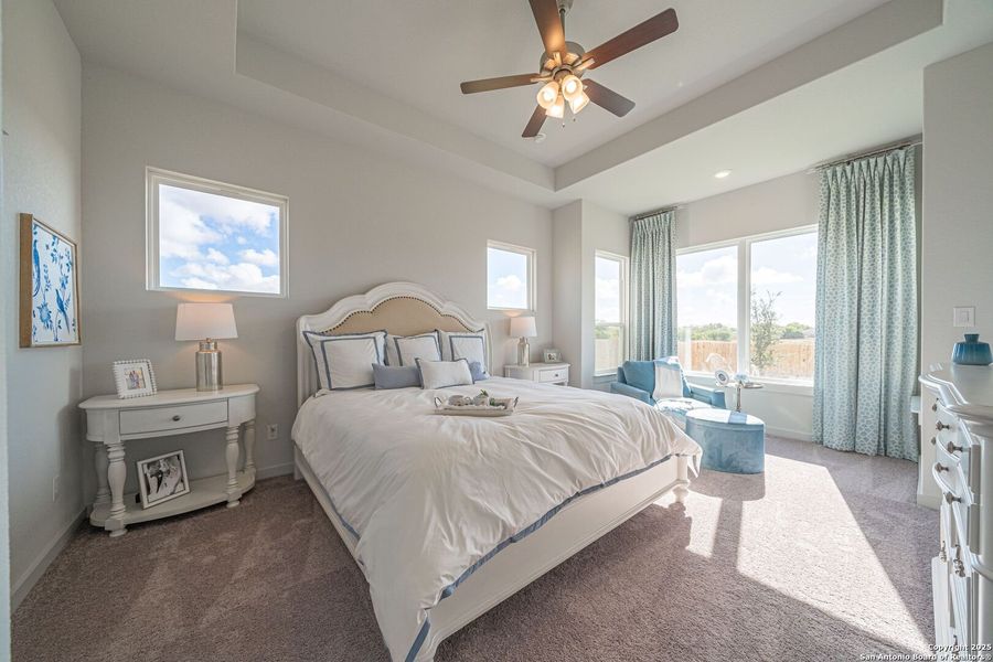 Furnished interior view inside a new home in Rhine Valley, Schertz (Image 4).