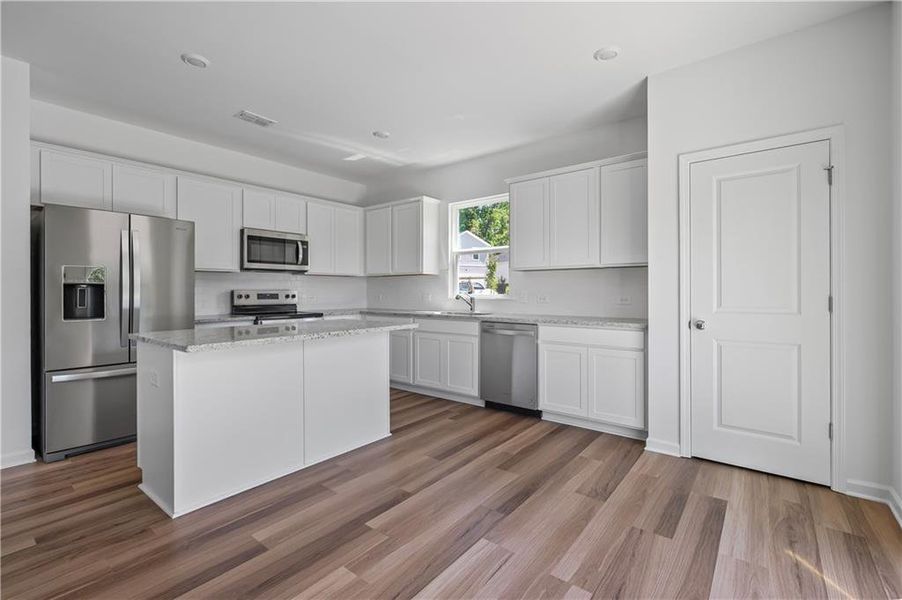 Furnished interior view inside a new home in , Gainesville (Image 6).