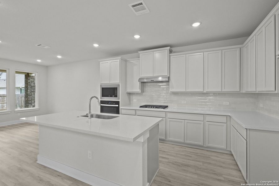 Furnished interior view inside a new home in Veramendi, New Braunfels (Image 10).