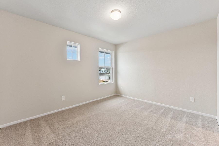 Spacious, unfurnished interior of a new home in Hymeadow, San Marcos (Image 27). Spacious, unfurnished interior of a new home in Hymeadow, San Marcos (Image 27).