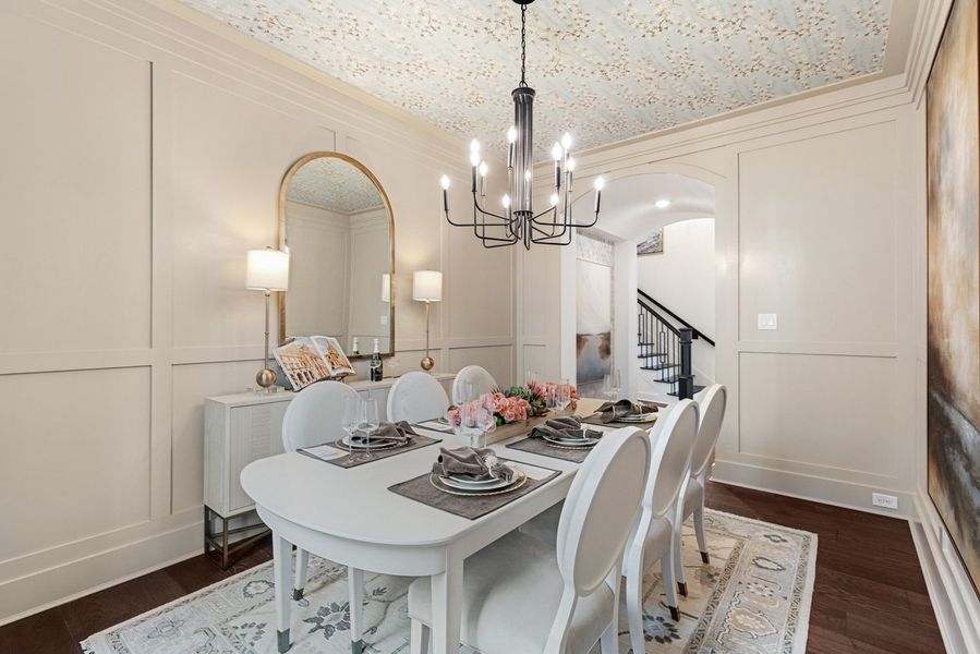 Representative Formal Dining Room - some options shown Representative Formal Dining Room - some options shown