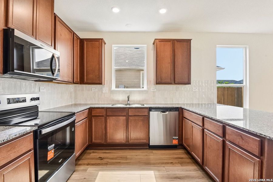 Furnished interior view inside a new home in Woodside Farms, Seguin (Image 8).